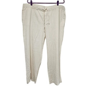 Old Navy Linen Ankle Pants NWT